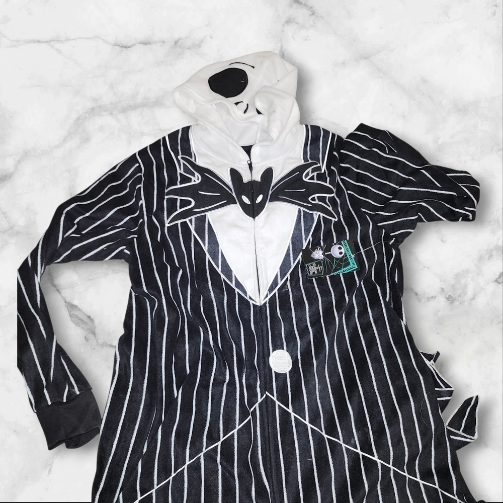 Jack Skeleton Nightmare Before Christmas Pajamas - Picture 2 of 3